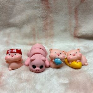 Pig Figurines (4)